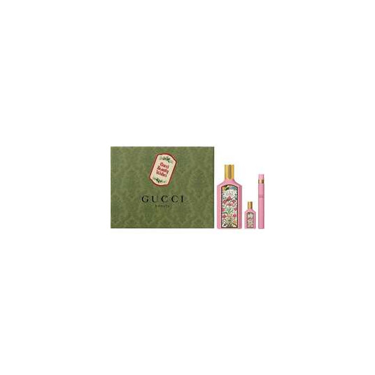  Set Gucci Flora Gorgeous Gardenia Edp 100ml Edp 10ml Mini 5ml@ 