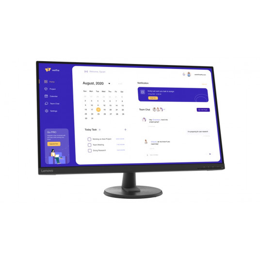  Lenovo D32u-40 80 cm (31.5") 3840 x 2160 pikseliai 4K Ultra HD LED Juoda 