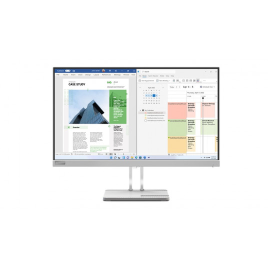  Lenovo L25e-40 62,2 cm (24.5") 1920 x 1080 pikseliai „Full HD“ Pilka 