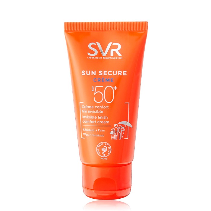 SVR Sun Secure Spf50+ Comfort Cream veido kremas nuo saulės  50ml