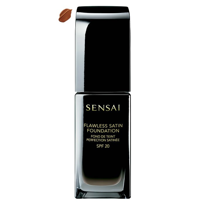 makiažo pagrindas Sensai Flawless Satin Foundation Spf20 30ml 206 Brown Beige