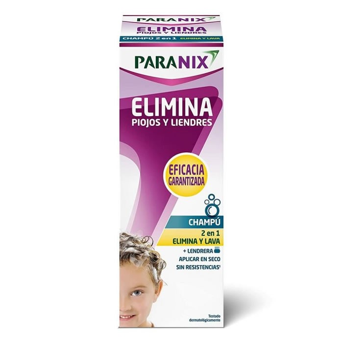 "Paranix Lice - Nits Eliminator" šampūnas ir šukos nuo utėlių