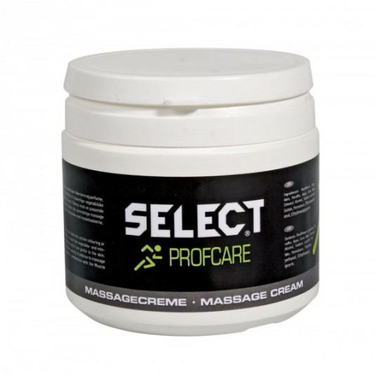 TEPALAS MASAŽUI SELECT MASSAGE CREAM 500 ML.
