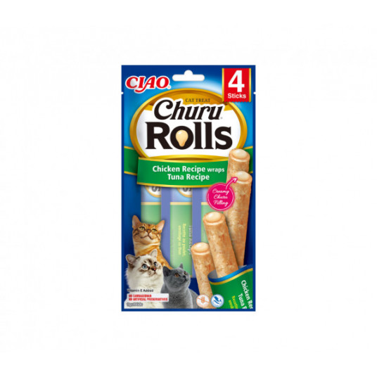 Churu Cat skanėstas Rolls Vištienos Tunas 40 g