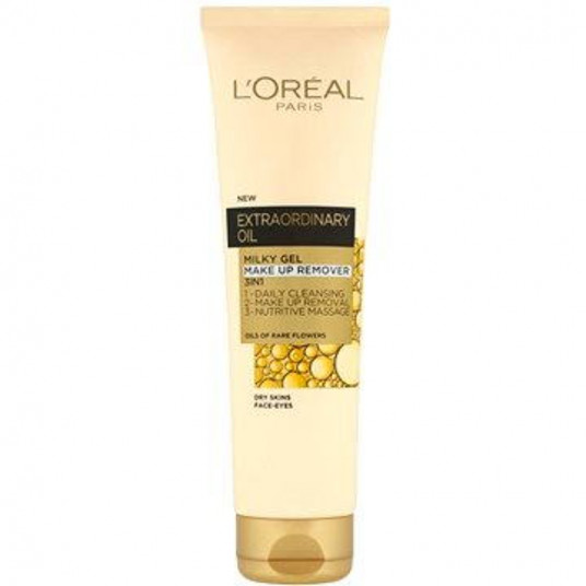 L'Oreal Paris, Extraordinary Oil, Valomasis gelis, Veidui, 150 ml