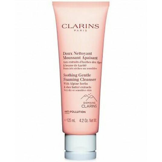 Clarins, švelnus valiklis, šveitimas, valymo gelis, veidui, 125 ml