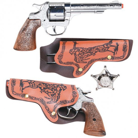 GONHER rinkinys kaubojaus ginklų WILD-WEST, 158/0