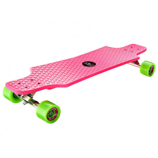 Longboard riedlentė Hudora Cruiser Star, 76cm, Rožinė