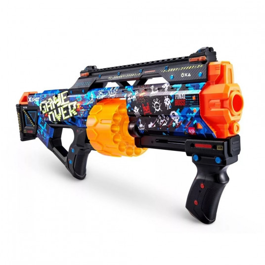 Putų smiginio šaudyklė ZURU X-SHOT SKINS LAST STAND paleidimo įrenginys 16 strėlės (36518A)