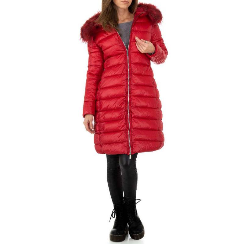 Raudonas dygsniuotas paltukas 40 dydžio
