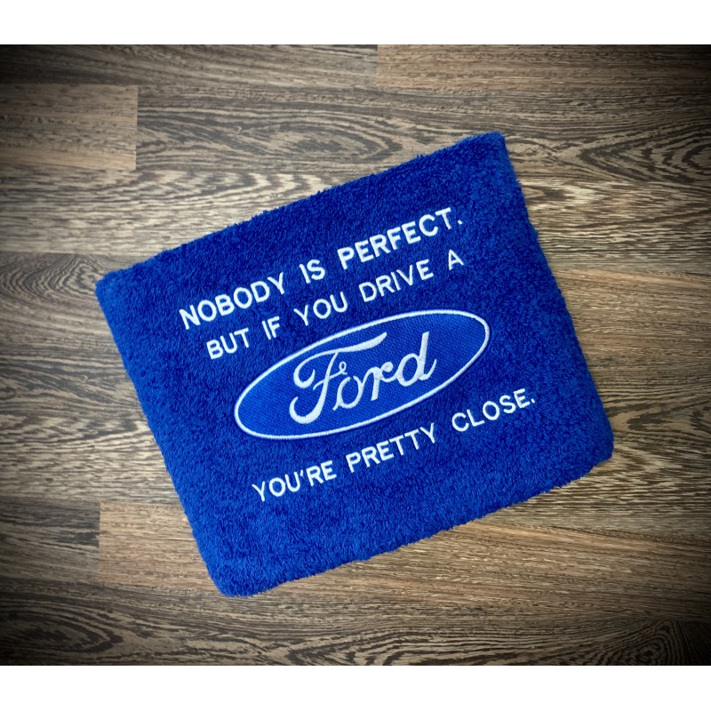 Rankšluostis: Nobody is perfect, but if you drive a Ford you