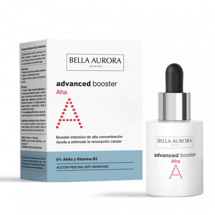 Veido serumas Bella Aurora Advanced Booster Aha, 30ml