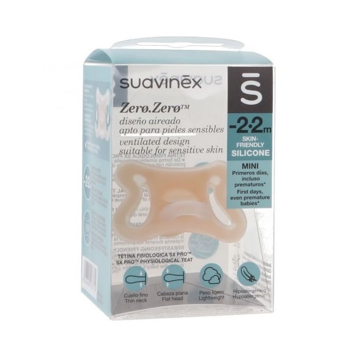 Suavinex Zero Physio čiulptukas 0-2 m