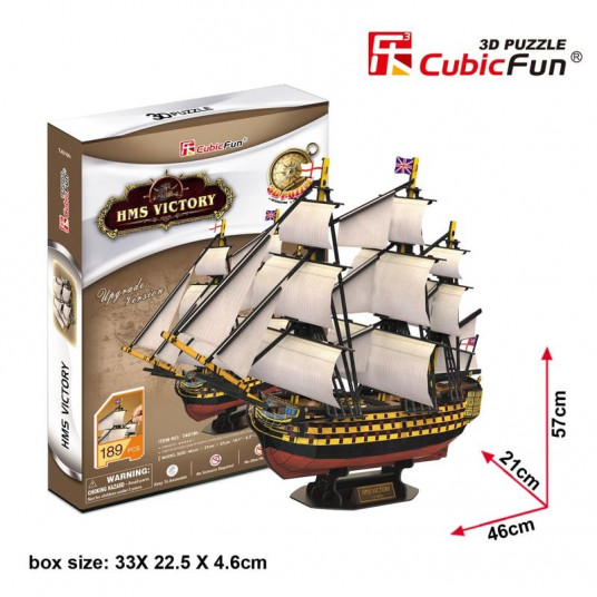 CUBICFUN 3D dėlionė „Laivas Karalienė Viktorija“