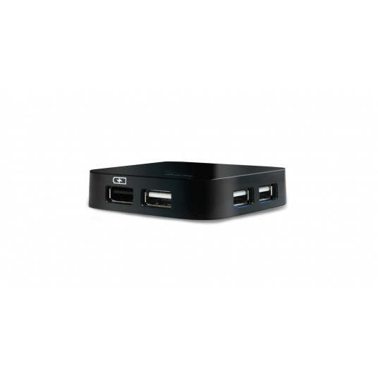 HUB 4Port D-Link DUB H4 aktiv mit Netzteil Black