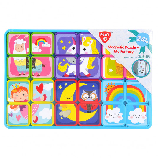 PLAYGO INFANT&TODDLER Magnetinė dėlionė 3 asort., (90363, 90383, 90403), 90343