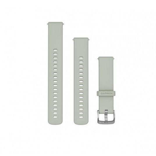 Acc, Venu 3S, 18mm Band, Sage Gray + Passivated, WW/Asia