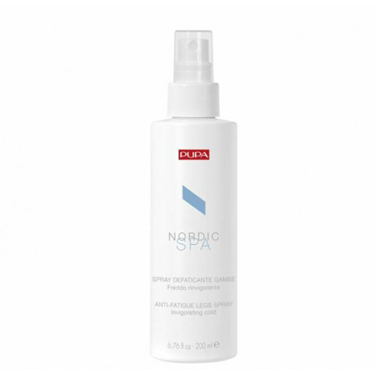 PUPA Milano - Atpalaiduojantis kojų purškiklis su vėsinančiu poveikiu Nordic Spa (Anti-Fatigue Legs Spray) 200 ml