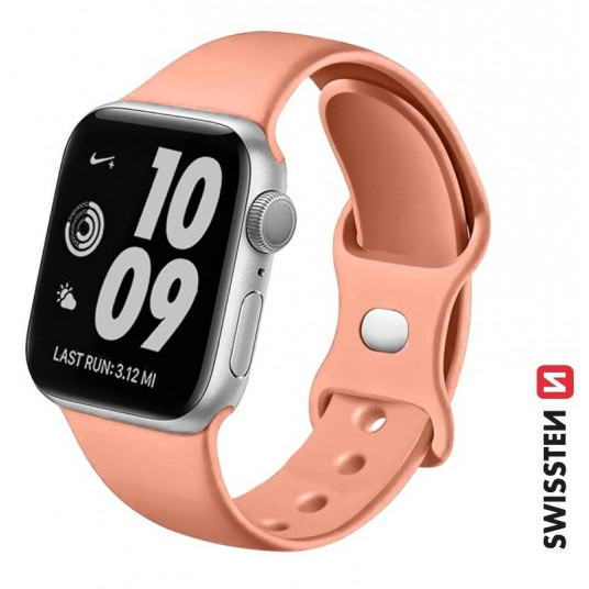 Swissten silikoninė apyrankė skirta Apple Watch Apple Watch 42/44/45/49 mm