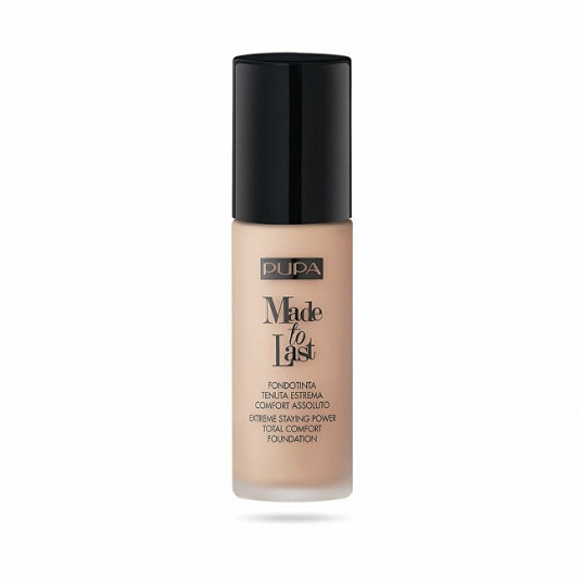 PUPA Milano - Ilgalaikis skystas makiažas SPF 10 Made To Last (Total Comfort Foundation) 30 ml - 050 Sand