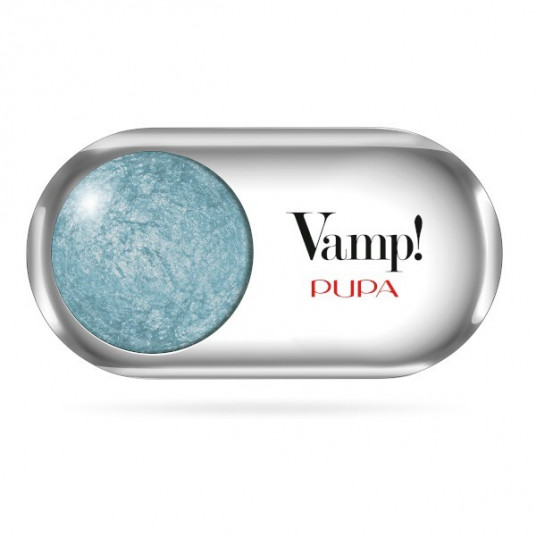 PUPA Milano - labai pigmentuoti akių šešėliai Vamp! (Compact Eyeshadow) 1 g - 308 Antracito pilka