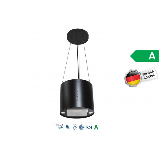Erdvinis Gartraukis Vlano ROLLION Black (Juodas)