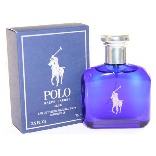 RALPH LAUREN POLO BLUE EAU DE TOILETTE POUR HOMME 75ML VAPORIZADOR