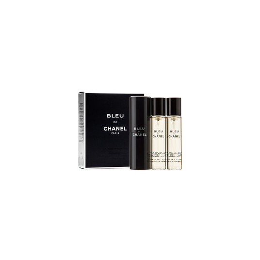  Chanel Bleu de Chanel EDT Refillable 20 ml + EDT Refill 2 x 20 ml (man) 