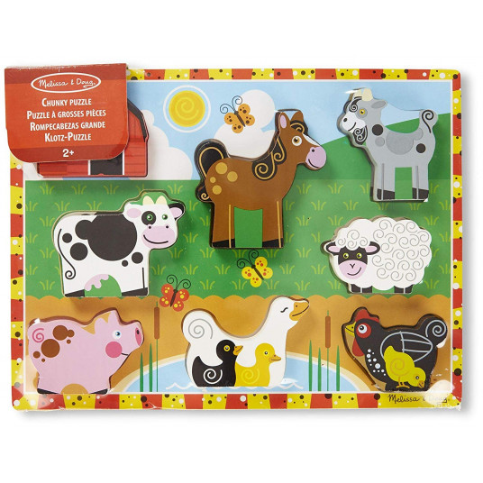 MELISSA & DOUG Dėlionė „Ūkis“