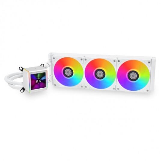 Lian Li GALAHAD II LCD 360 AIO, ARGB - baltas