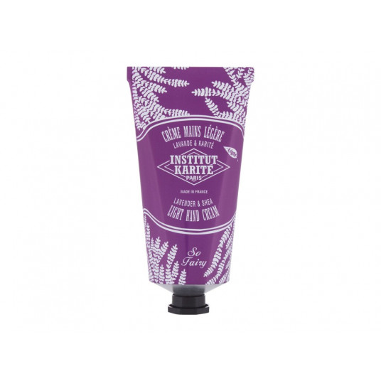 Rankų kremas Institut Karité Light Hand Cream Lavender & Shea, 75ml