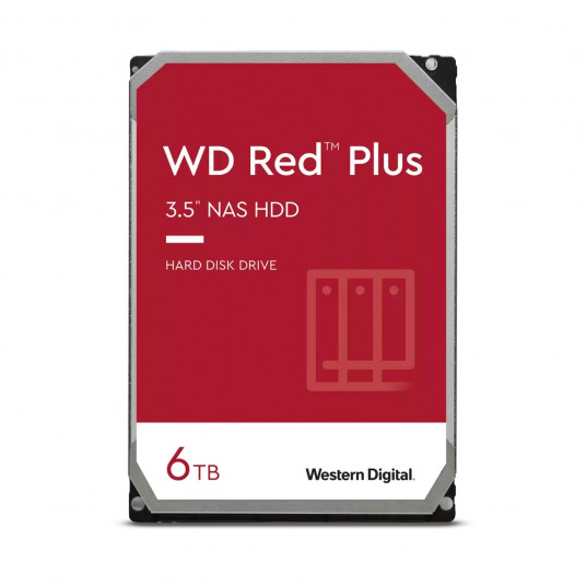 Western Digital NAS kietasis diskas WD60EFPX 5400 RPM, 6000 GB, 256 MB