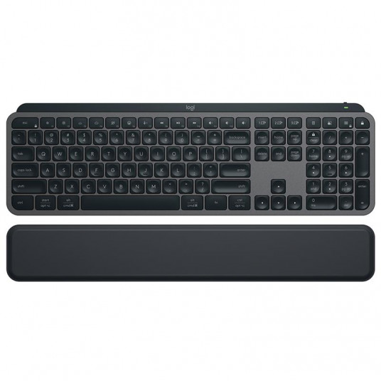 Klaviatūra Logitech MX Keys S Plus SWE (W), grafitas