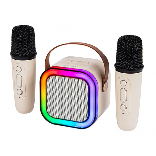 Bluetooth garsiakalbis KARAOKE RGB 10W