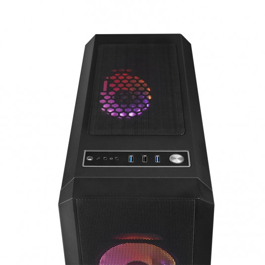 Chieftec GL-04B-OP kompiuterio korpusas „Midi Tower“ Juoda