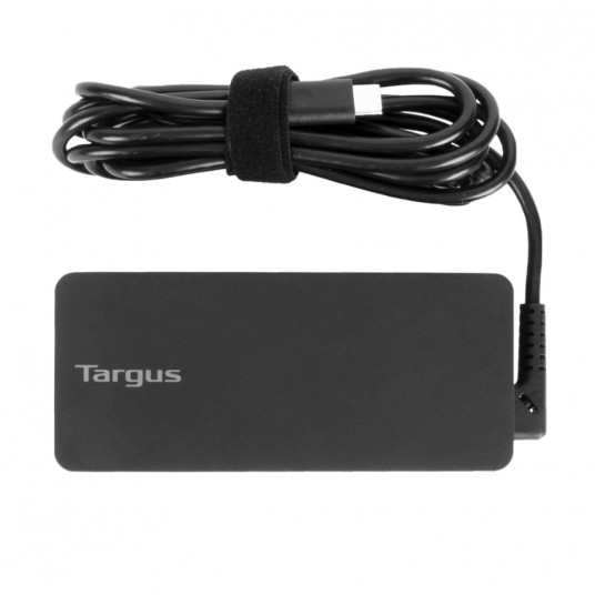 „Targus“ 65 W USB-C PD įkroviklis – skirtas nešiojamiesiems kompiuteriams arba „Power Pass-Thru“ dokams „Targus“