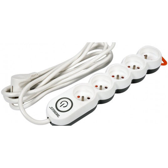 Power strip Sthor T72357 5 sockets 3 m white (72357)