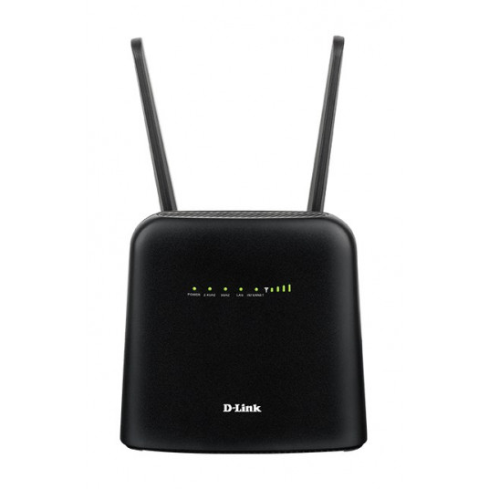 D-Link DWR-960 belaidis maršrutizatorius Gigabitinis eternetas Dviguba juosta (2,4 GHz / 5 GHz) 4G Juoda