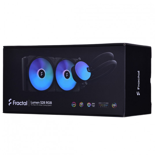 Fractal Lumen S28 Unit v2 RGB vandens aušinimas