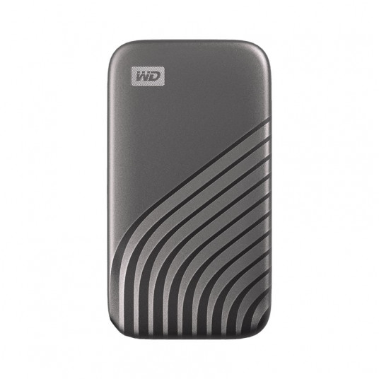 Western Digital My Passport 2000 GB Pilka