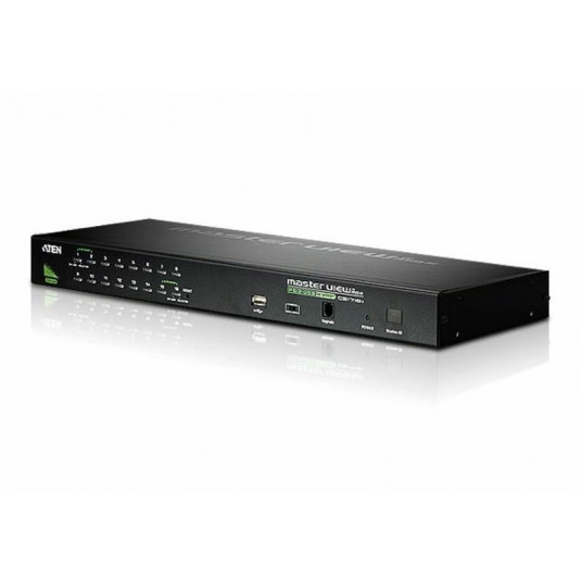ATEN CS1716A-AT-G KVM jungiklis Stovo montavimas Juoda