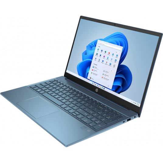HP Pavilion 15-eh3154nw Ryzen 5 7530U 15,6" FHD AG plonas IPS 250 nitų 16 GB DDR4 SSD512 Radeon RX Vega 7 FPR Win11 2Y Forest Teal