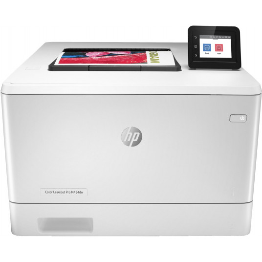 HP Color LaserJet Pro M454dw, Spausdinti (spausdinti), Priekinis USB spausdinimas; Dvipusis spausdinimas