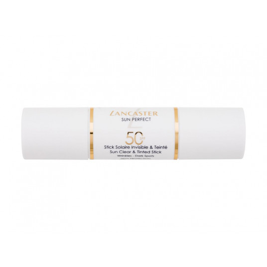 Veido priežiūros priemonė nuo saulės Lancaster Sun Perfect Sun Clear & Tinted Stick SPF50, 12g