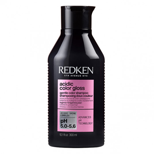 Redken - šviesinantis šampūnas ilgalaikei plaukų spalvai ir blizgesiui Acidic Color Gloss (Švelnus spalvos šampūnas) - 300 ml