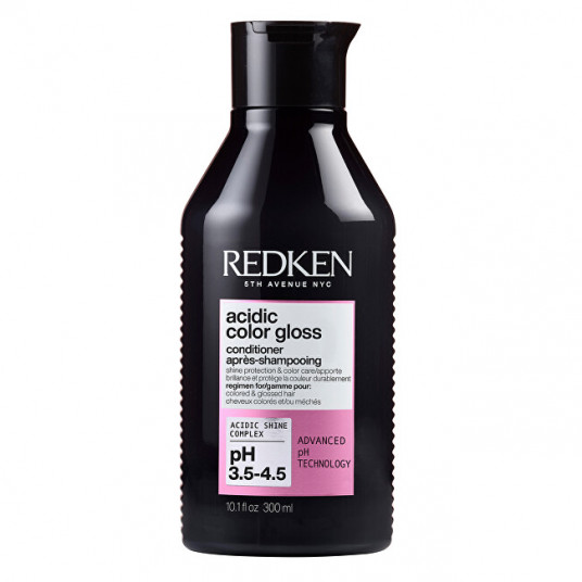 Redken - šviesinantis kondicionierius intensyviai mitybai ir ilgai išliekančiai spalvai bei blizgesiui Acidic Color Gloss (kondicionierius) - 300 ml