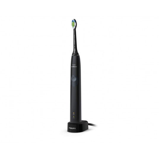 Philips Sonicare ProtectiveClean 4300 HX6800/44 elektrinis dantų šepetėlis Suaugusiems „Sonic“ dantų šepetėlis Juoda, Pilka