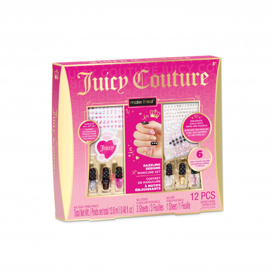 MAKE IT REAL „Juicy Couture“ manikiūro rinkinys