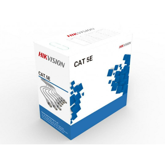 Hikvision - U/UTP kabelis cat.5e 305m, pilkas