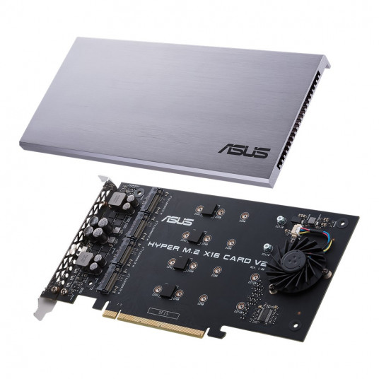 ASUS HYPER M.2 X16 CARD V2 sąsajos plokštė / adapteris Vidinis